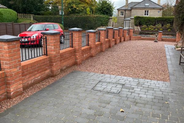 Boundary Garden Wall